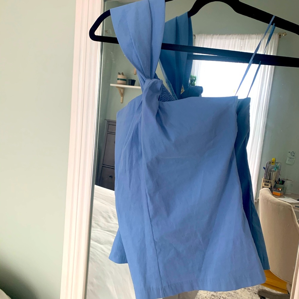 Zara one shoulder blouse